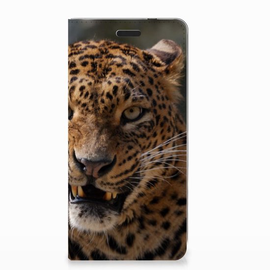 Nokia 3.1 (2018) Uniek Standcase Cover Leopard