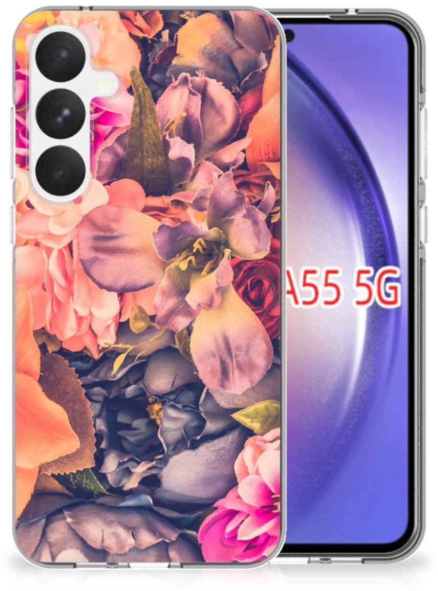 Samsung Galaxy A55 TPU Case Bosje Bloemen