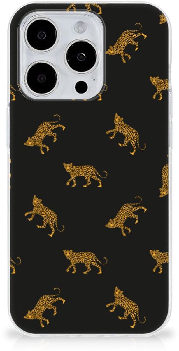 TPU Hoesje voor iPhone 15 Pro Max Leopards