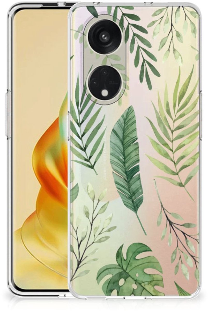OPPO Reno8 T 5G TPU Case Leaves