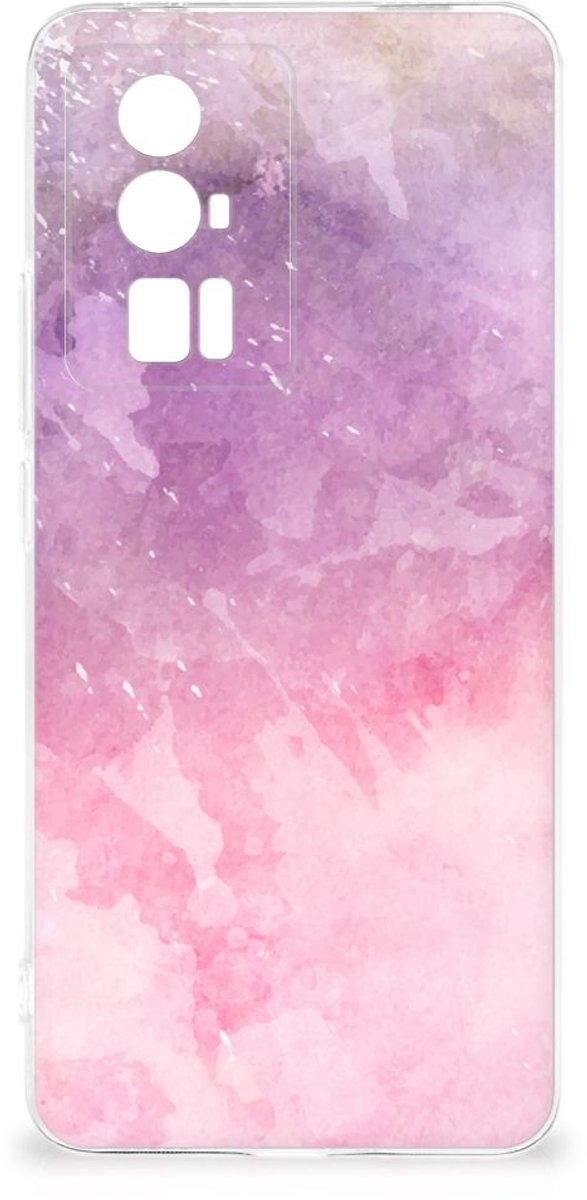Hoesje maken Xiaomi Poco F5 Pro Pink Purple Paint