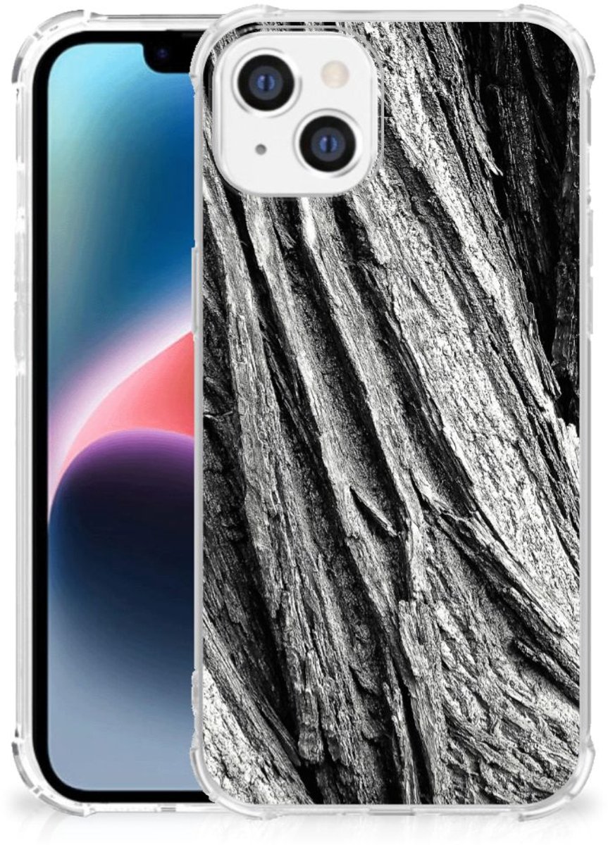 Stevig Telefoonhoesje Apple iPhone 14 Plus Boomschors Grijs