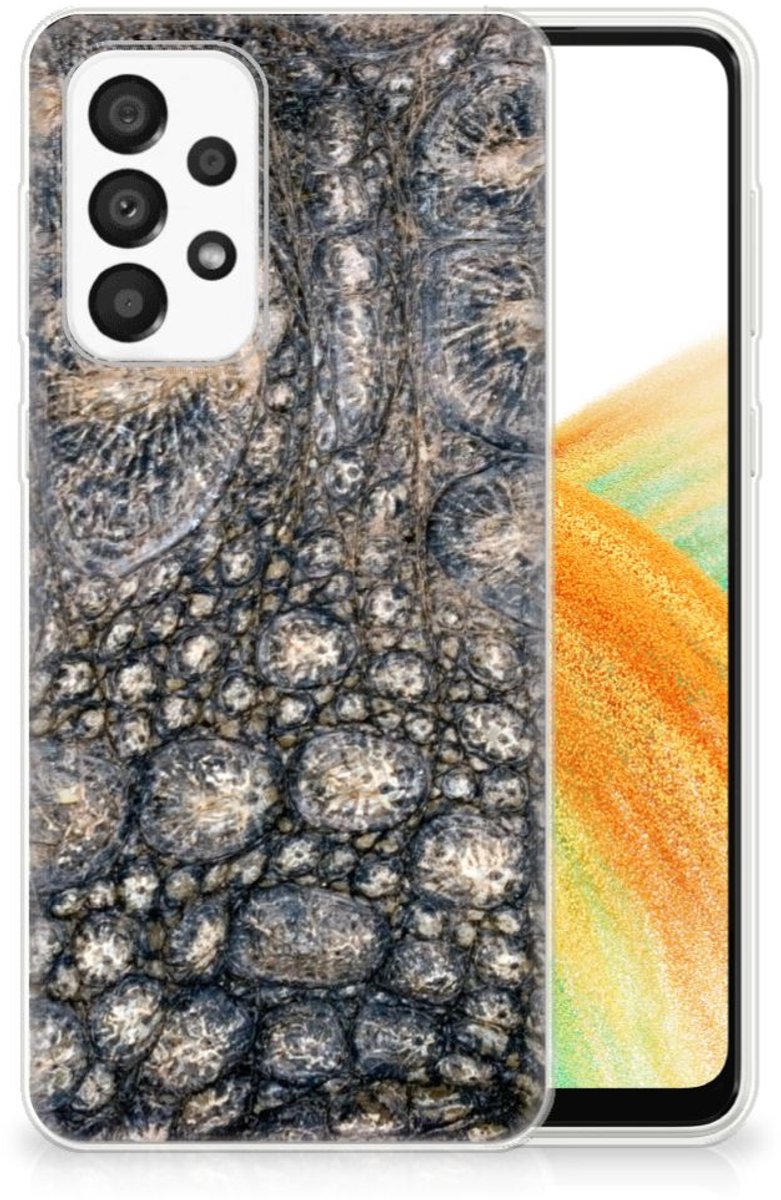 Samsung Galaxy A33 5G TPU Hoesje Krokodillenprint