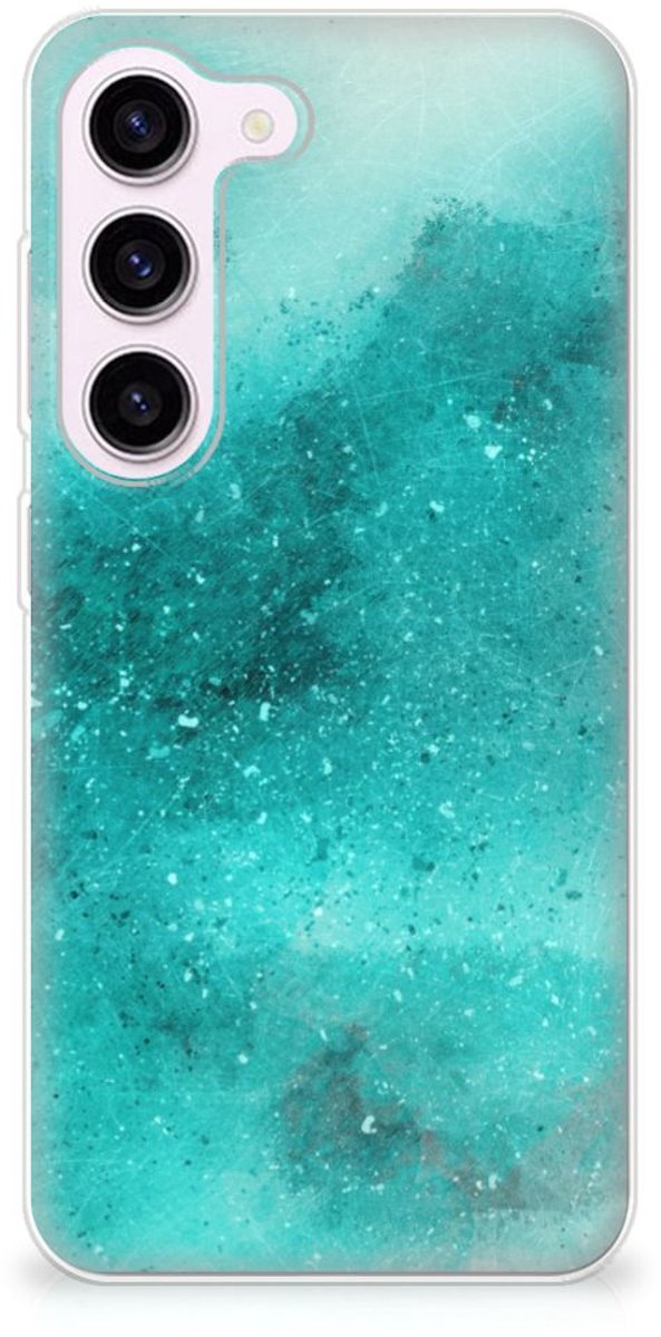 Hoesje maken Samsung Galaxy S23 Painting Blue