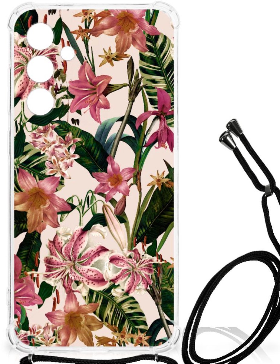 Samsung Galaxy A55 Case Flowers