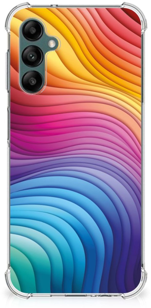 Shockproof Case voor Samsung Galaxy A14 5G/4G Regenboog