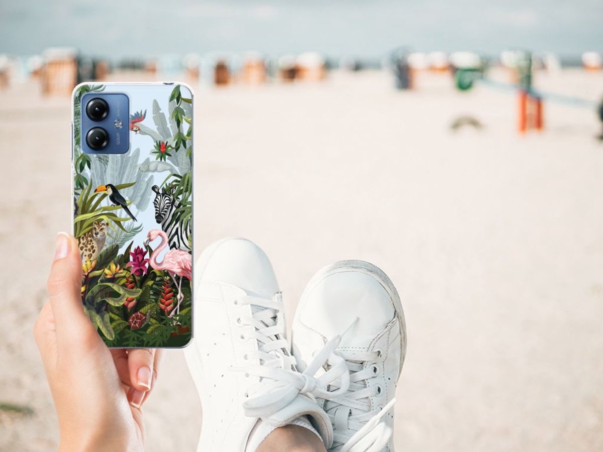 TPU Hoesje voor Motorola Moto G14 Jungle