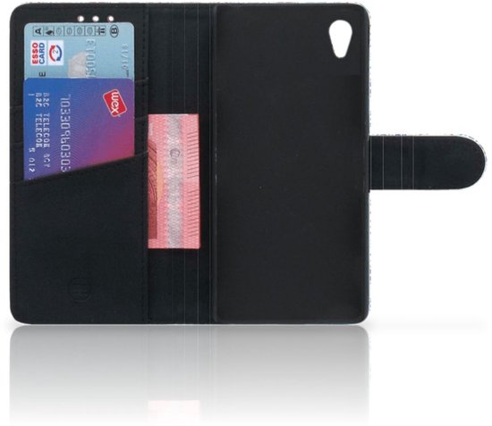 Sony Xperia Z3 Bookcase Tiles Color