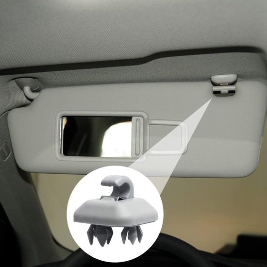 Zonneklephouder voor Au-di, autozonneklep, clip, haken