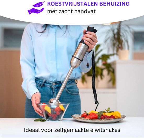 Veltro® Draadloze Staafmixer van Veltro — afbeelding 2