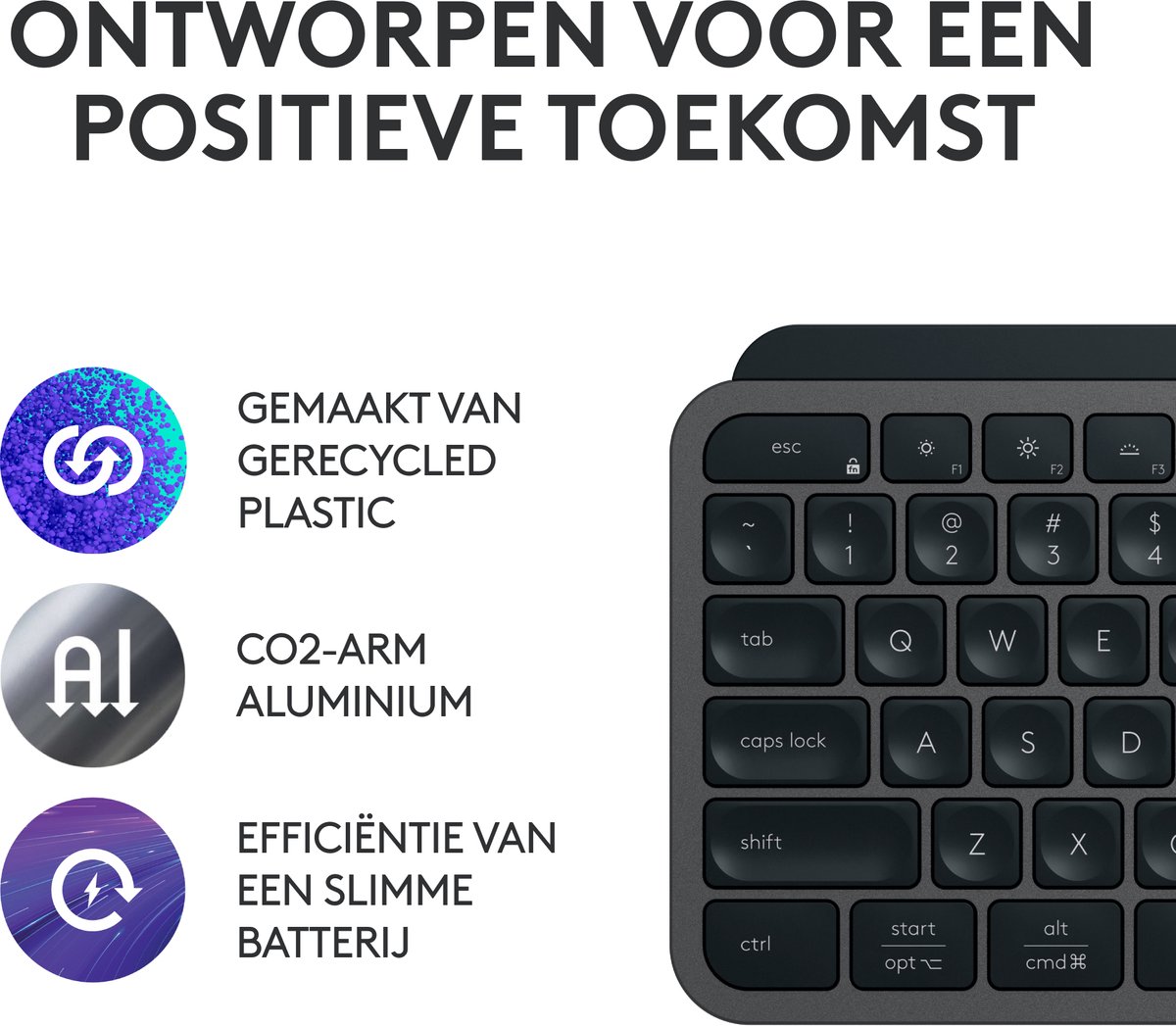 Logitech MX Keys S - Toetsenbord - QWERTY ISO thumbnail 6