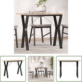 Vicco Table à manger extensible Fenaro, noir/blanc, 120/160x80cm avec Vicco Table à manger extensible Fenaro, noir/blanc, 120/160x80cm avec