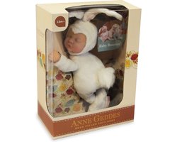 Anne Geddes Baby Bunny Pluche Slaap Poppetje - Handgemaakt