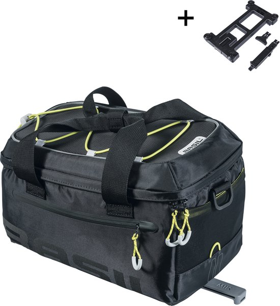 Basil Sac à Dos Vélo - B-Safe Nordlicht - 18L - noir Basil Sac à Dos Vélo - B-Safe Nordlicht - 18L - noir