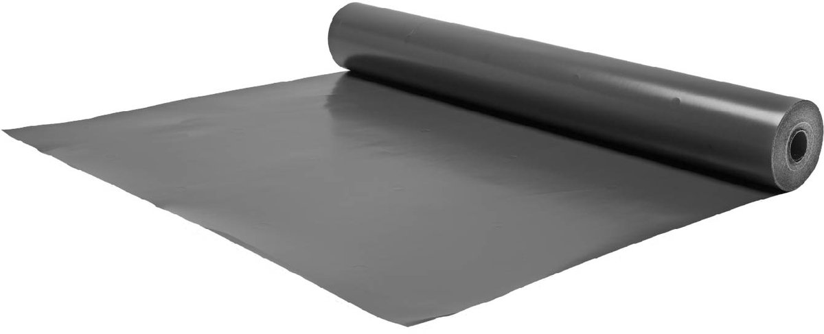 AVOID Stucloper Karton Grijs/Grijs 35M² - Gelamineerde Vloerbescherming voor Schilderen, Bouw & Renovatie - Professionele kwaliteit - Waterdicht en Herbruikbaar - Extra Sterk 350gr/m² - 0,65M Breed