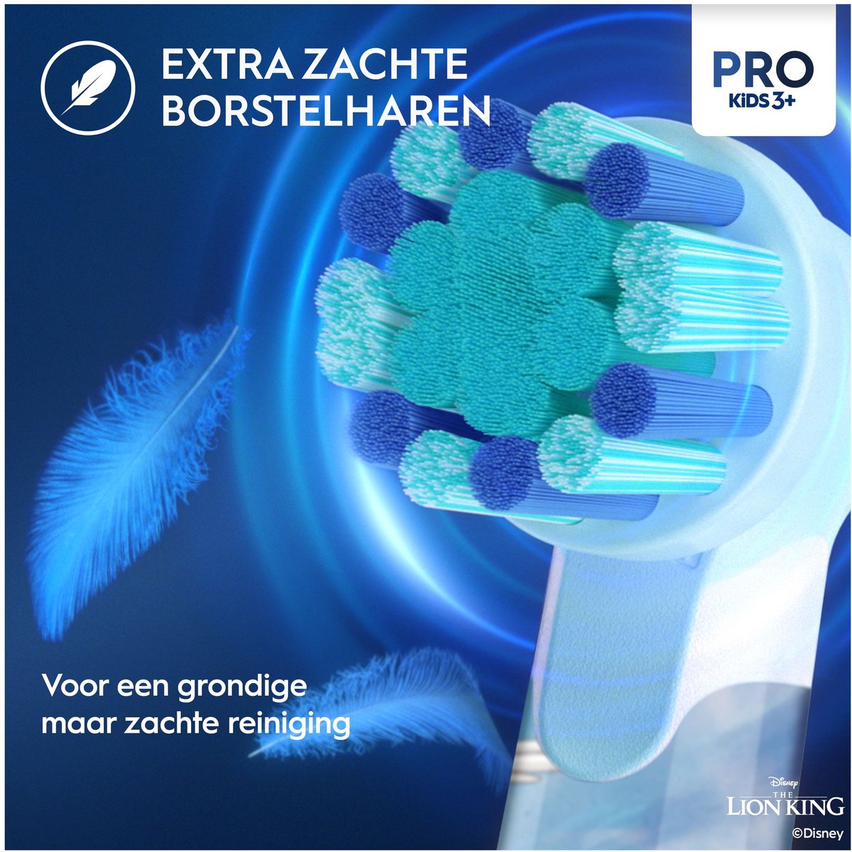 Oral-B Pro Kids Opzetborstels - Met Disney The Lion King - 4 Stuks thumbnail 3