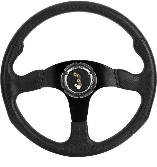 70mm Steering Wheel Adapter Plate, Aluminum Steering Wheel Control Adapter Spacer for Thrustmaster T300RS Suitable for 13‑14 Inch Steering Wheel