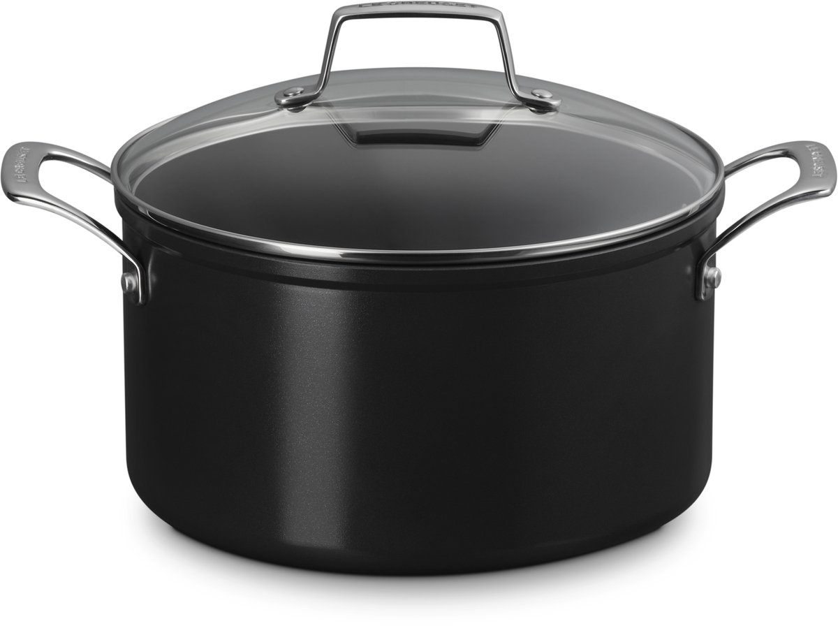 Le Creuset ENSC pan met glazen deksel 24 cm