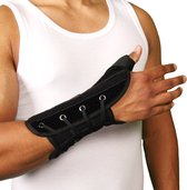 Attelle de pouce de poignet de Medical Brace - Support de poignet robuste - Doigts faciles à déplacer - Gauche - Taille S: tour de poignet 14-16 cm