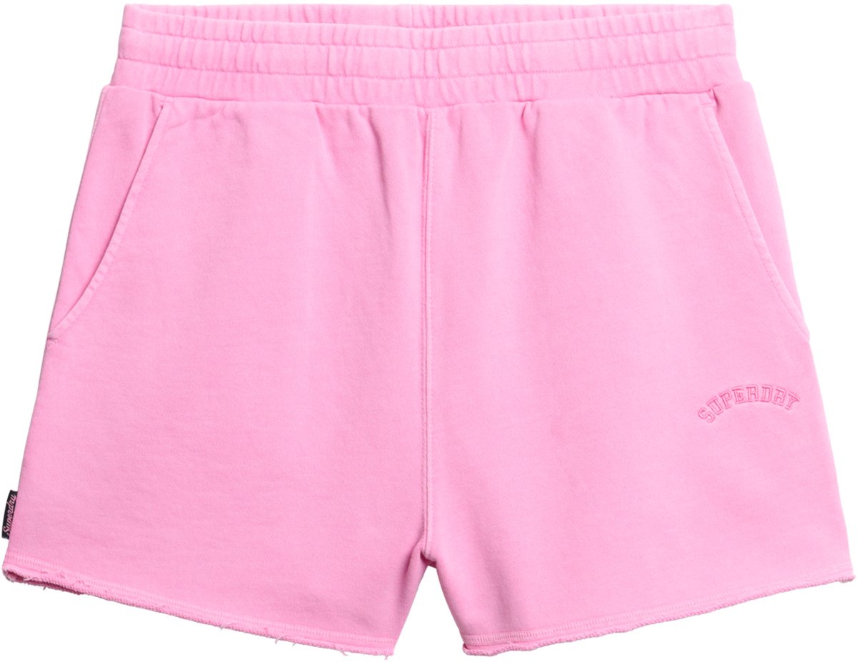 Superdry ESSENTIAL LOGO GD SHORTS Dames Broek Roze