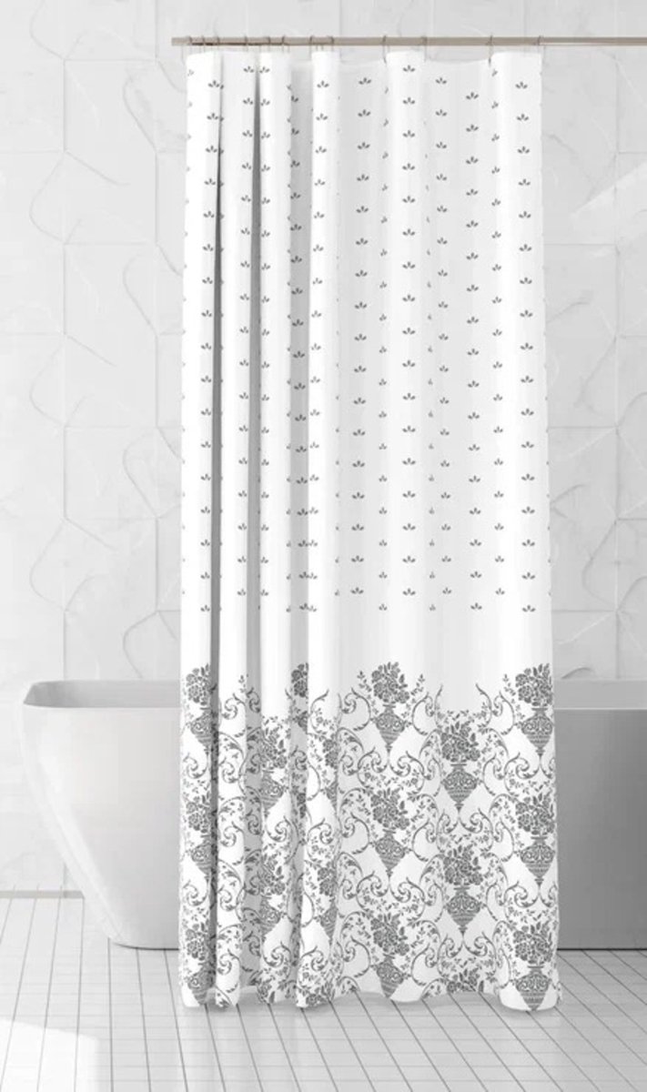 Casabueno - Douchegordijn - Waterdicht & Sneldrogend – 100x200 cm – Anti-Schimmel, Wasbaar & Duurzaam –1228– Badkamer Shower Curtain