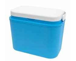 Koelbox - 10 Liter - Exelent - Blauw - 31x18x25.5cm - Compacte koelbox - Coolbox