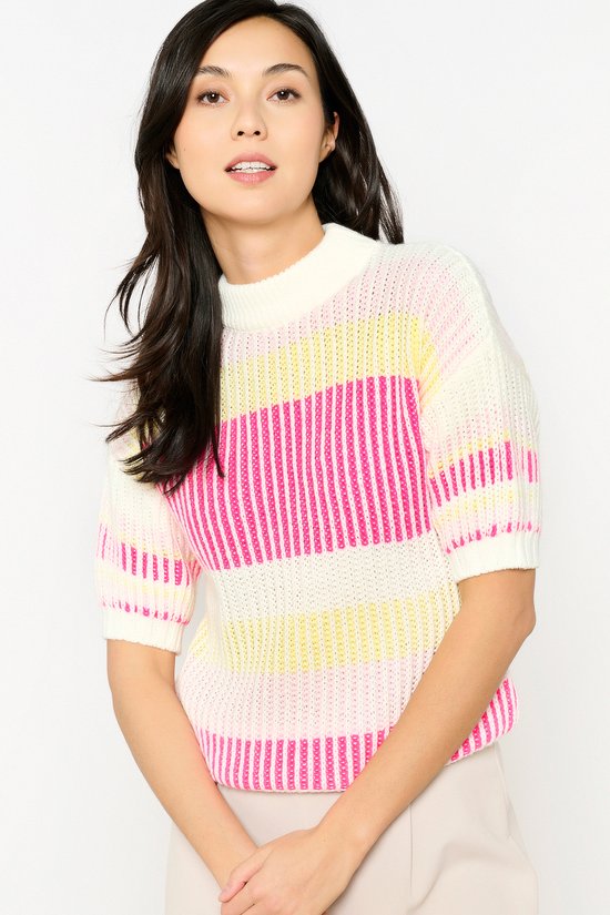 Pull LolaLiza N Cosynew 04006895 1013 Vanille Pink Yello Taille - M
