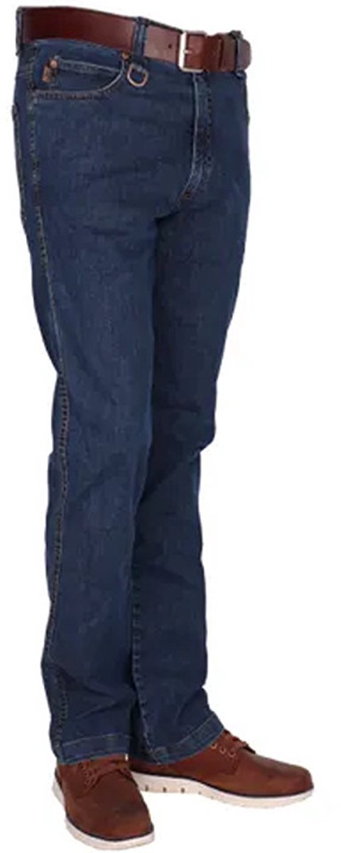 Crosshatch Trucker Jeans Stretch regular fit blauw maat 28-34