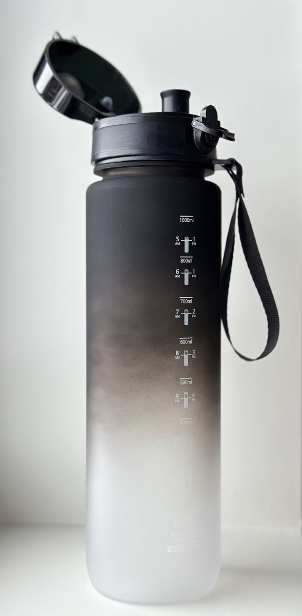 SWRTS® Drinkfles - Waterfles - Sportdrink fles - 1L drinkfles - Lichtgewicht drinkfles - Lekvrije drinkfles - Kinderfles - Drinkfles kinderen -