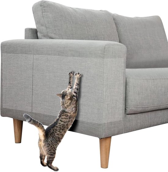 Zelfklevende kattenkrabmat, krabpaal voor katten, doe-het-zelf klimtapijt, trimbare