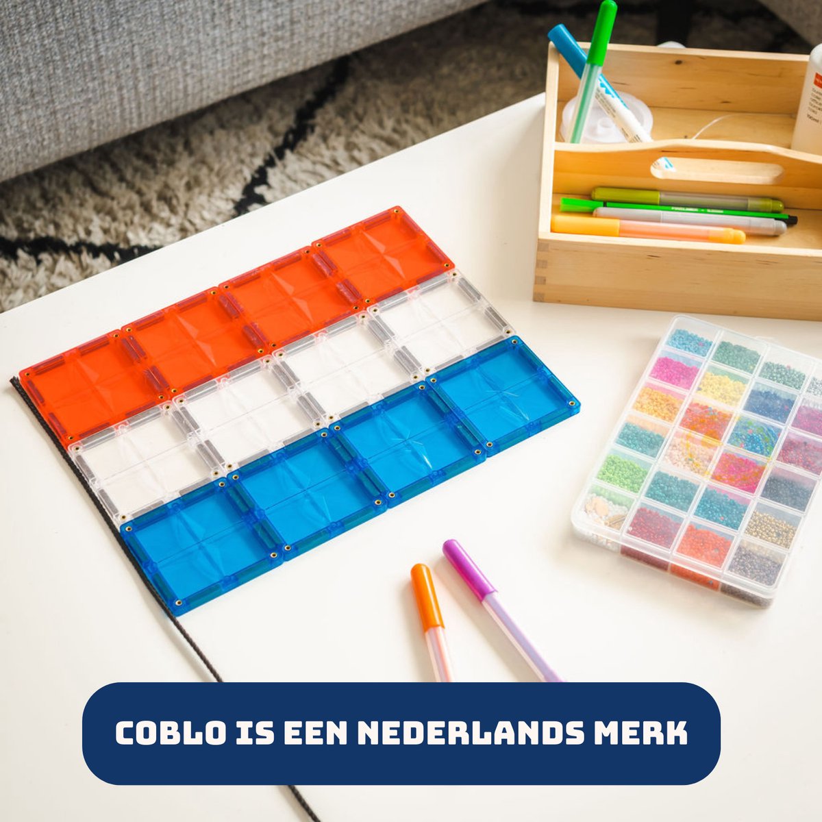 Coblo Magneet Toppers Wegen 60 stuks - Magnetische Wegen - Magnetisch speelgoed - Educatief speelgoed - Cadeau kind - Speelgoed 3 jaar t/m 12 jaar — afbeelding 5