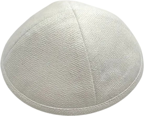 Nivard Joodse Hoed - Keppeltje - Joods - Kippah - Jodendom - Wit