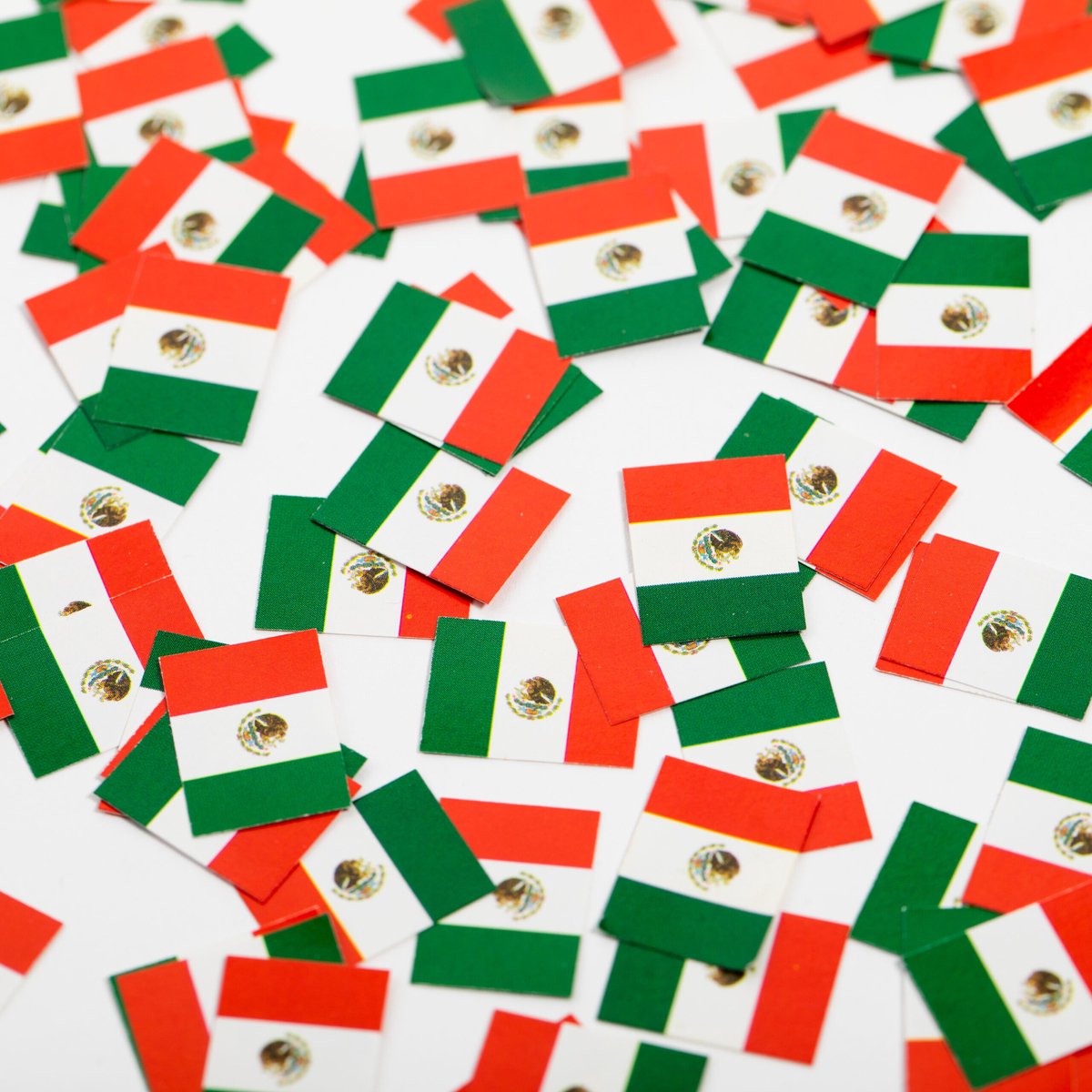 300 stuks Tafel confetti papier Mexico - Hapjes Cocktail Tapas Zomer Terras EK WK Voetbal Decoratie Tafelconfetti