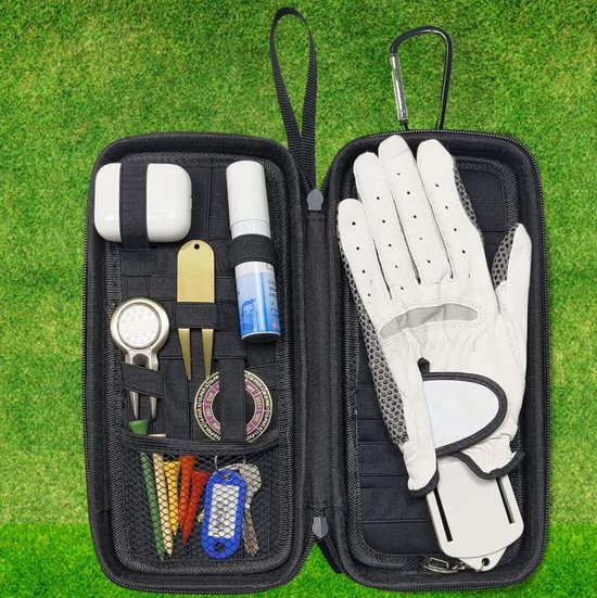 Golf Organizer Case - Complete Opbergtas voor Golf Accessoires - Inclusief Handschoenen Houder & Tee Organizer - Ideaal voor Golf Liefhebbers van Merkloos — afbeelding 4