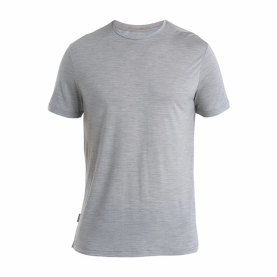 Foto: T shirt icebreaker men merino 125 cool lite sphere iii ss metro heather m