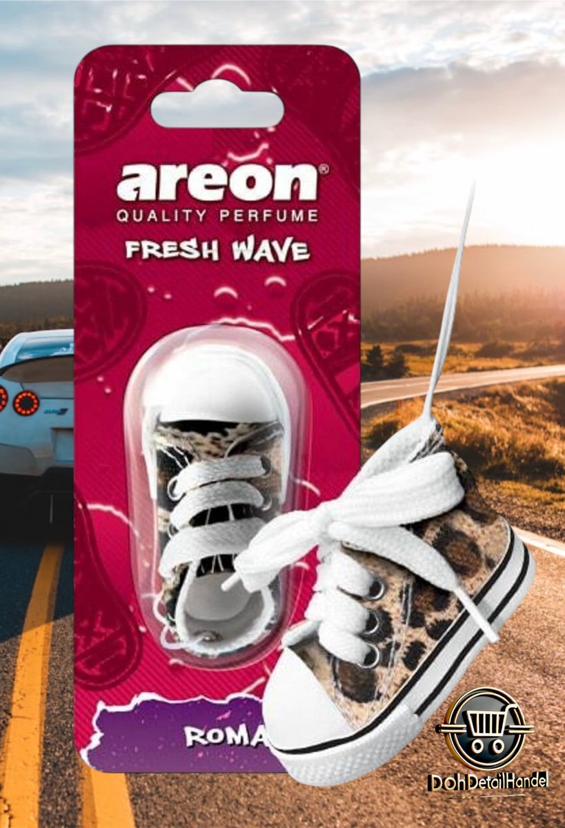Areon Romance autoparfum - romance - autoparfum - auto parfum - auto geurtje - luchtverfrisser - auto luchtje - parfum voor in de auto