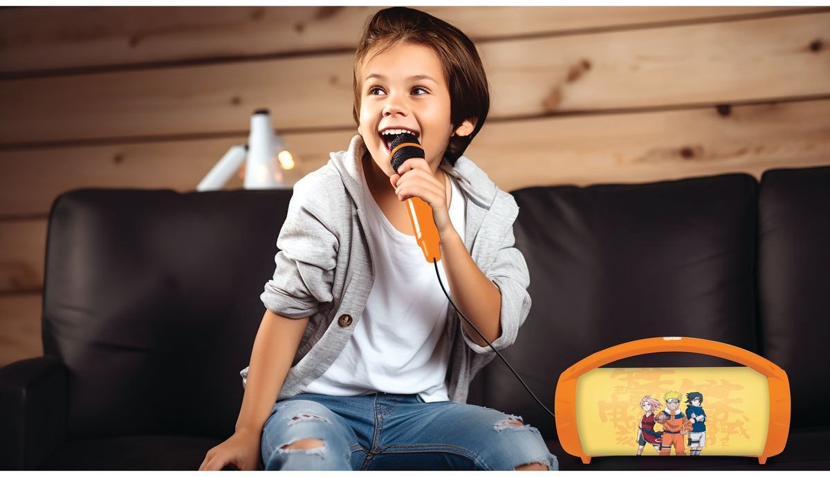Naruto Bluetooth® Lichtluidspreker met Microfoon