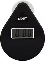 Douche Timer - Water Besparend - Tijd Besparend - Showertimer - Douchetimer 5 Minuten - Geld Besparen - Zwart