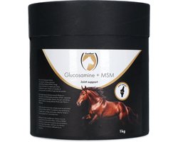 Excellent Horse Glucosamine + MSM 1 kg - Paardensupplement - Ondersteuning Gewrichten - Paardenverzorging - Poedervorm