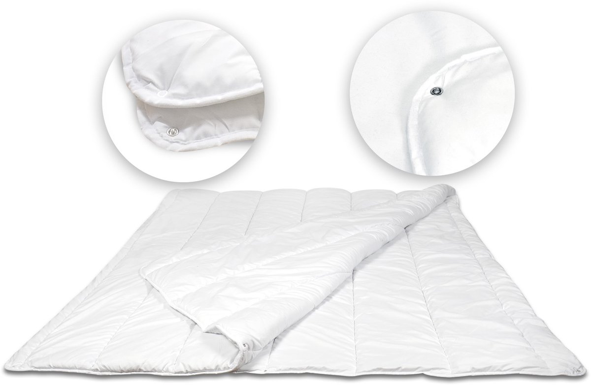 Quilt 200x220 cm 4 seizoenen anti-allergisch microvezel siliconen