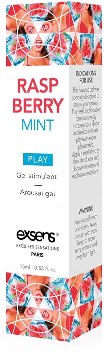 Goedkoopste Exsens Arousel - Stimulerende Gel - Framboos - 15ml