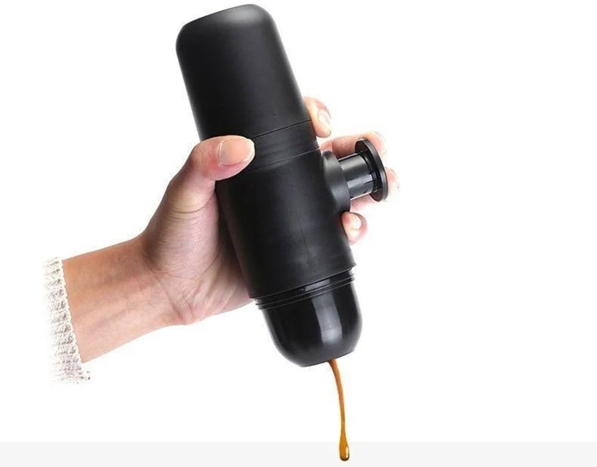 WiseGoods Premium Camping Koffiezetter - Draagbare Espresso Machine - Compacte Koffiemachine - Outdoor Koffie - Coffee Maker — afbeelding 5