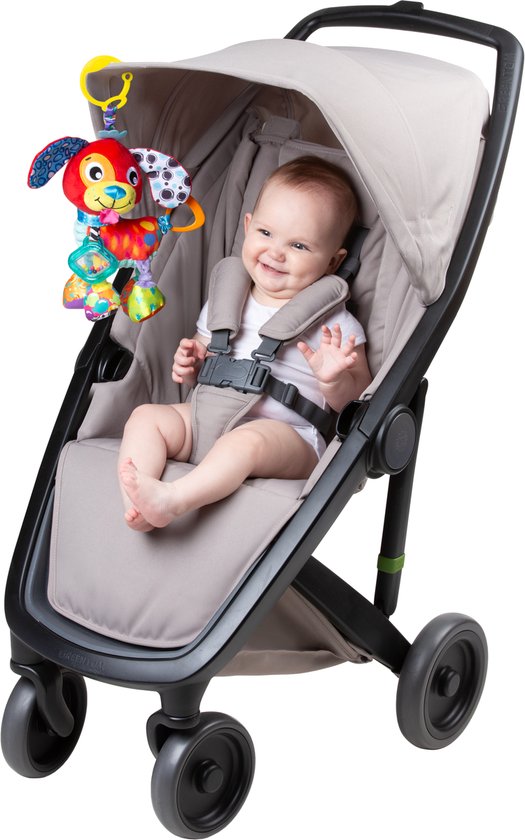 Playgro Activity Friend Penny Puppy - Baby Speelgoed - Hangspeeltje - Kinderwagenspeeltje - Rammelaar - Kinderwagenaccessoire - Buggyaccessoire - Educatief Speelgoed- - Knuffeldier van Playgro — afbeelding 5