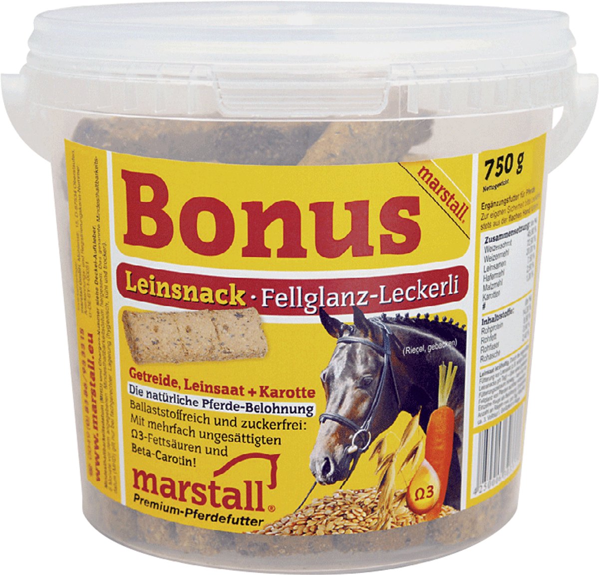 Marstall Bonus Leinsnack 5 kg