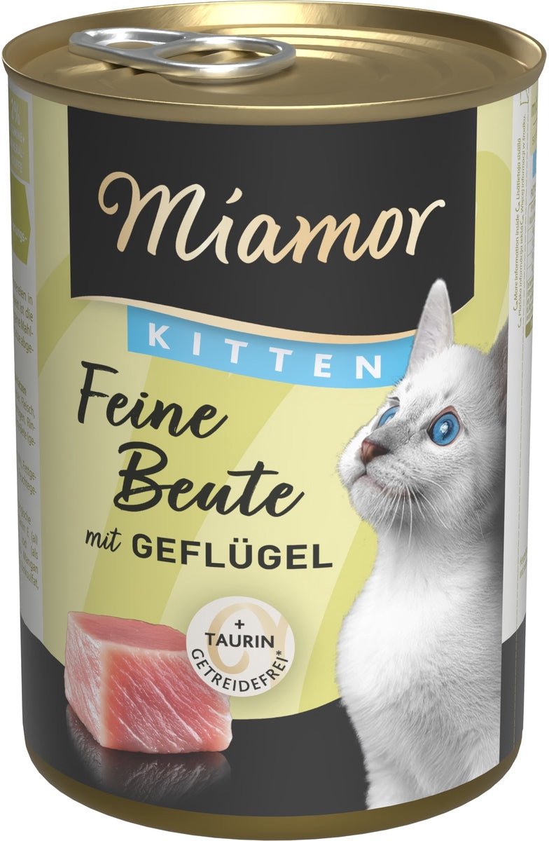 Miamor Miamor - Feine Beute Dose Kitten 12x400g - Gevogelte