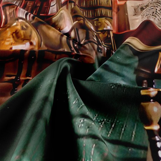 Ulticool - Bibliothèque Boeken Bibliothèque Bibliothèque - Tapisserie - 200x150 cm - Groot tapisserie - Affiche