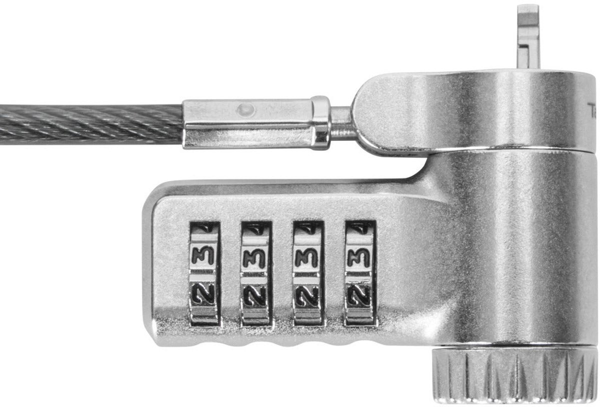 Targus ASP96RGL kabelslot Zilver 2 m