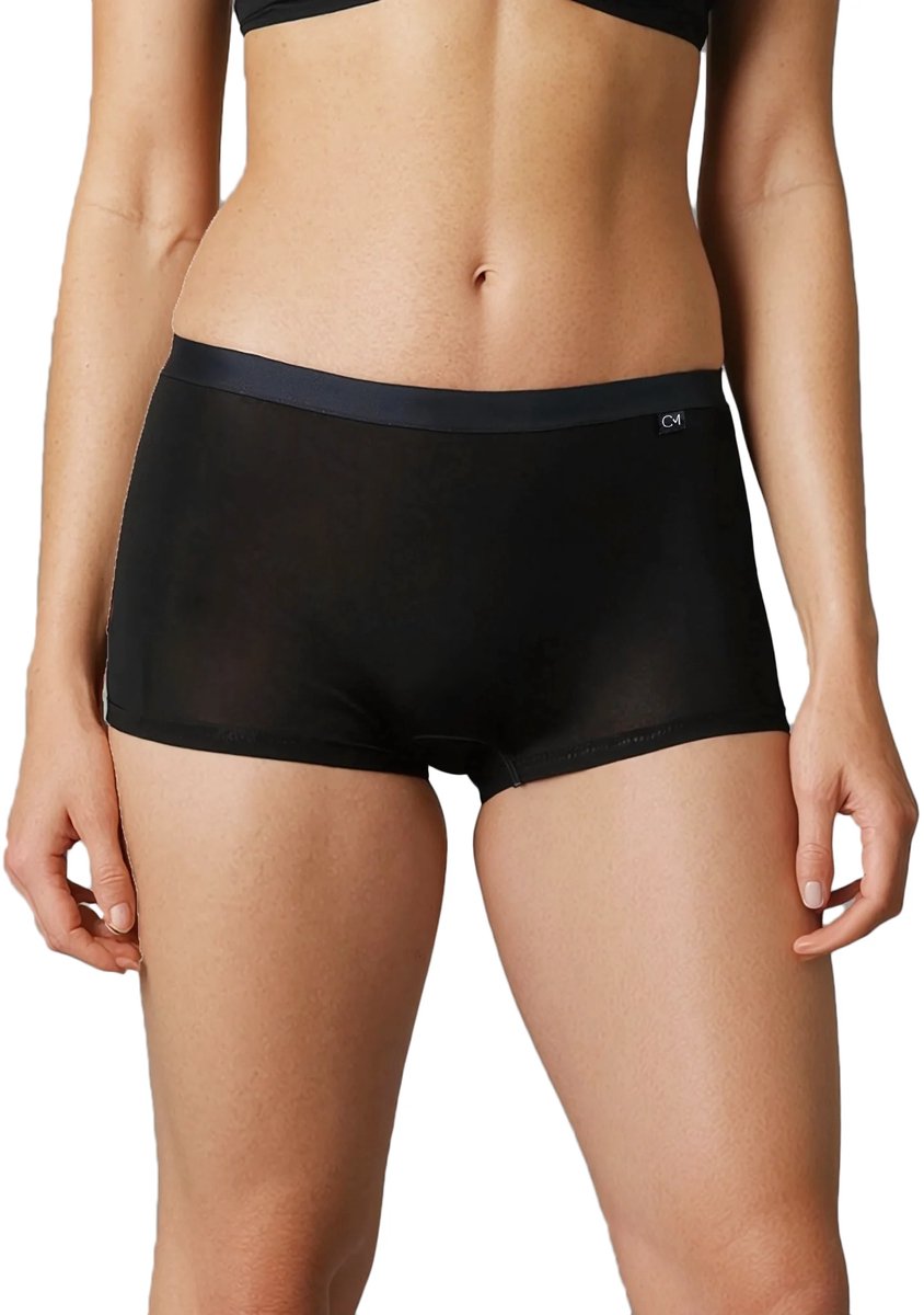 CM Casy Miller Casy Miller 4-pack Modal dames boxershorts - Premium shorts Anne - Zwart / M