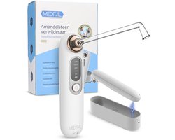 Elektrische Amandelsteen Verwijderaar 11 delige Set - Tonsil Stone Remover - Tonsilfresh - Mondhygiëne - 2025 Model
