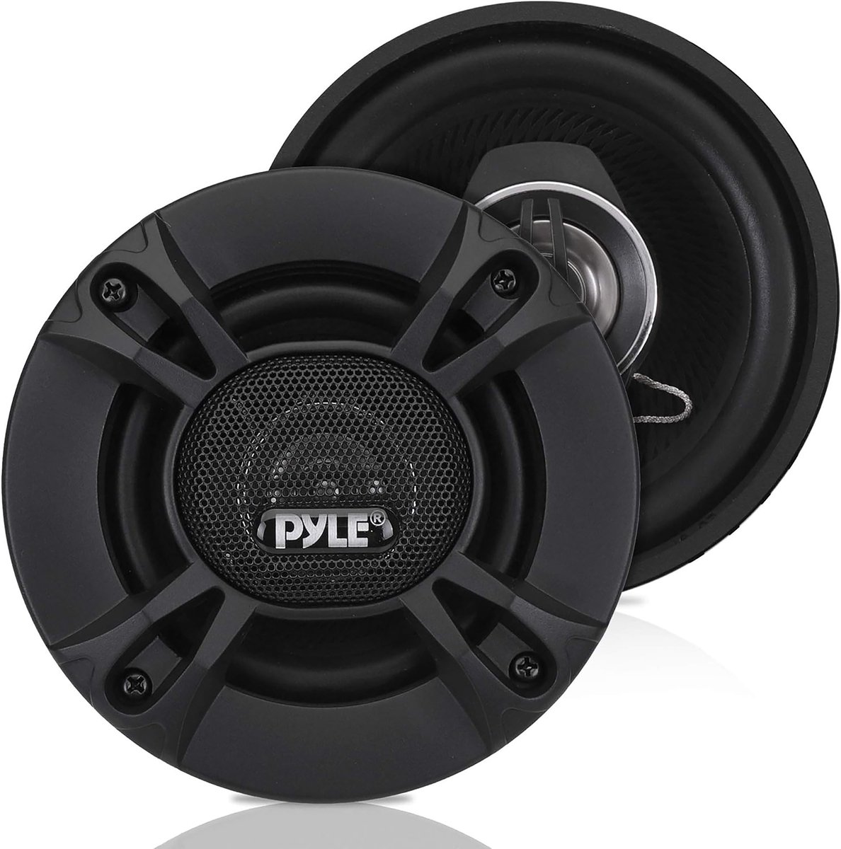 Pyle Autoluidsprekers - 2-Weg Auto Speakers - Coaxiale Luidsprekers - 240 Watt - Set van 2 - Zwart
